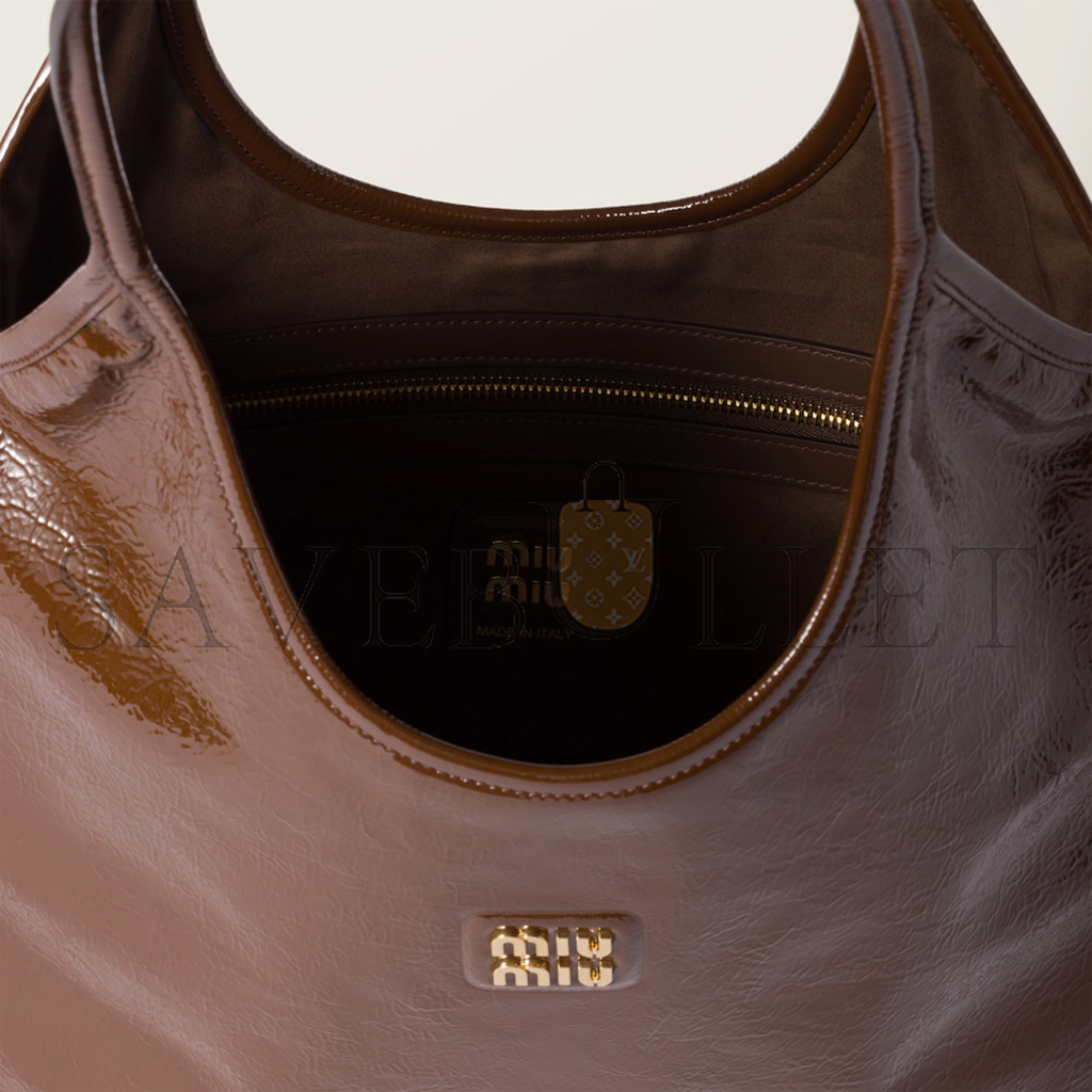 M1v M1v ivy naplak patent leather bag 5bg231 (40*35cm)